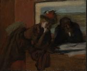 Edgar Degas Causerie USA oil painting artist